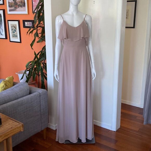 Birdy Grey Jane Convertible Maxi Dress in Taupe Size Small - Picture 7 of 15